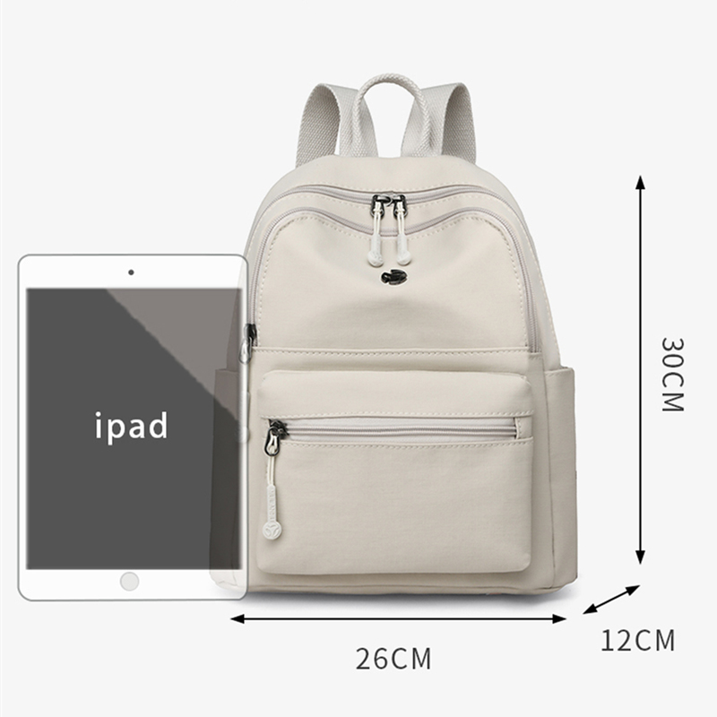 Casual Multi Pockets Backpacks - Canvas Backpack Casual ulasan dan harga