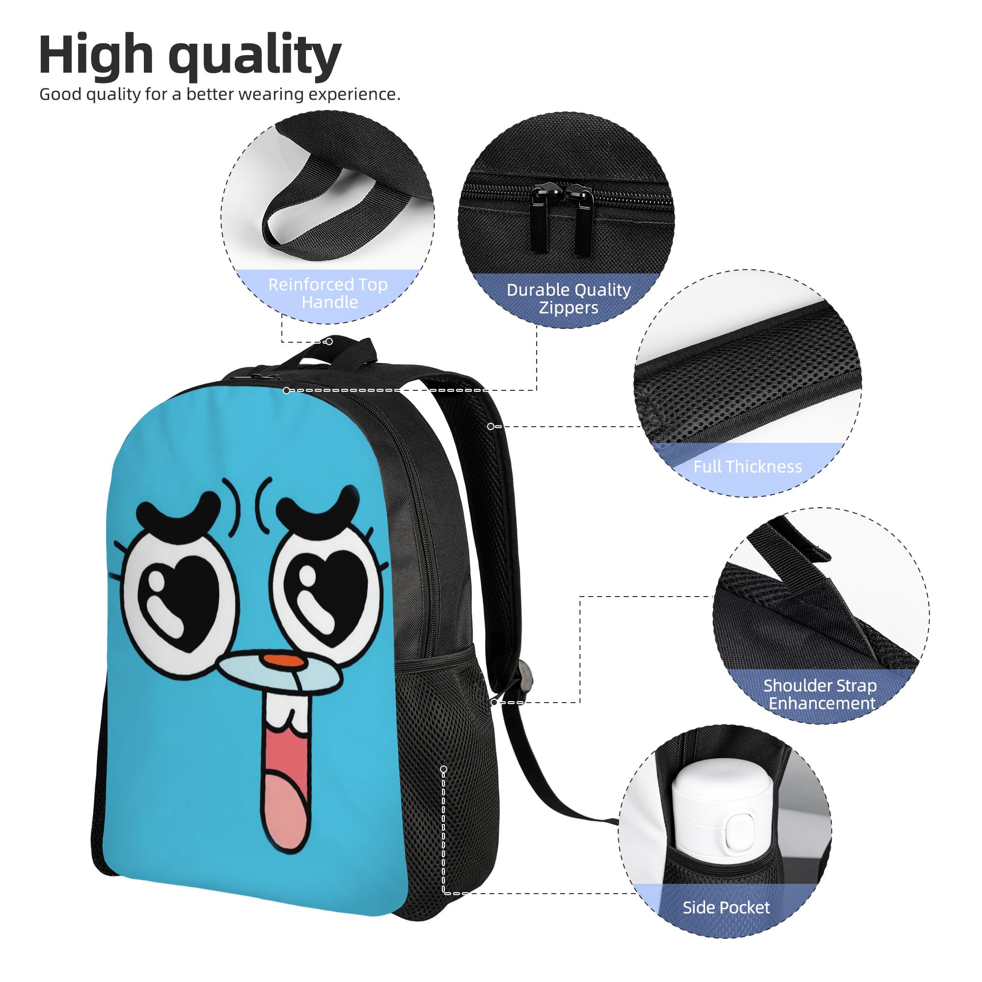 Gumball Gum Ball Watterson Ama - School Backpack Teen ulasan dan harga