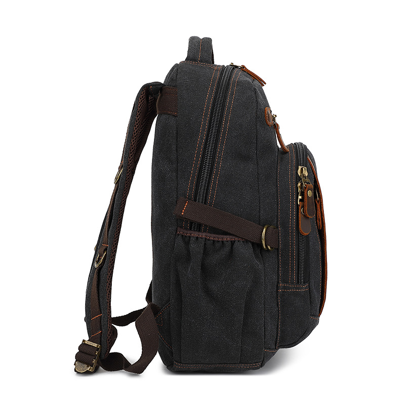 New casual cross-border backpa - Canvas Backpack Casual ulasan dan harga