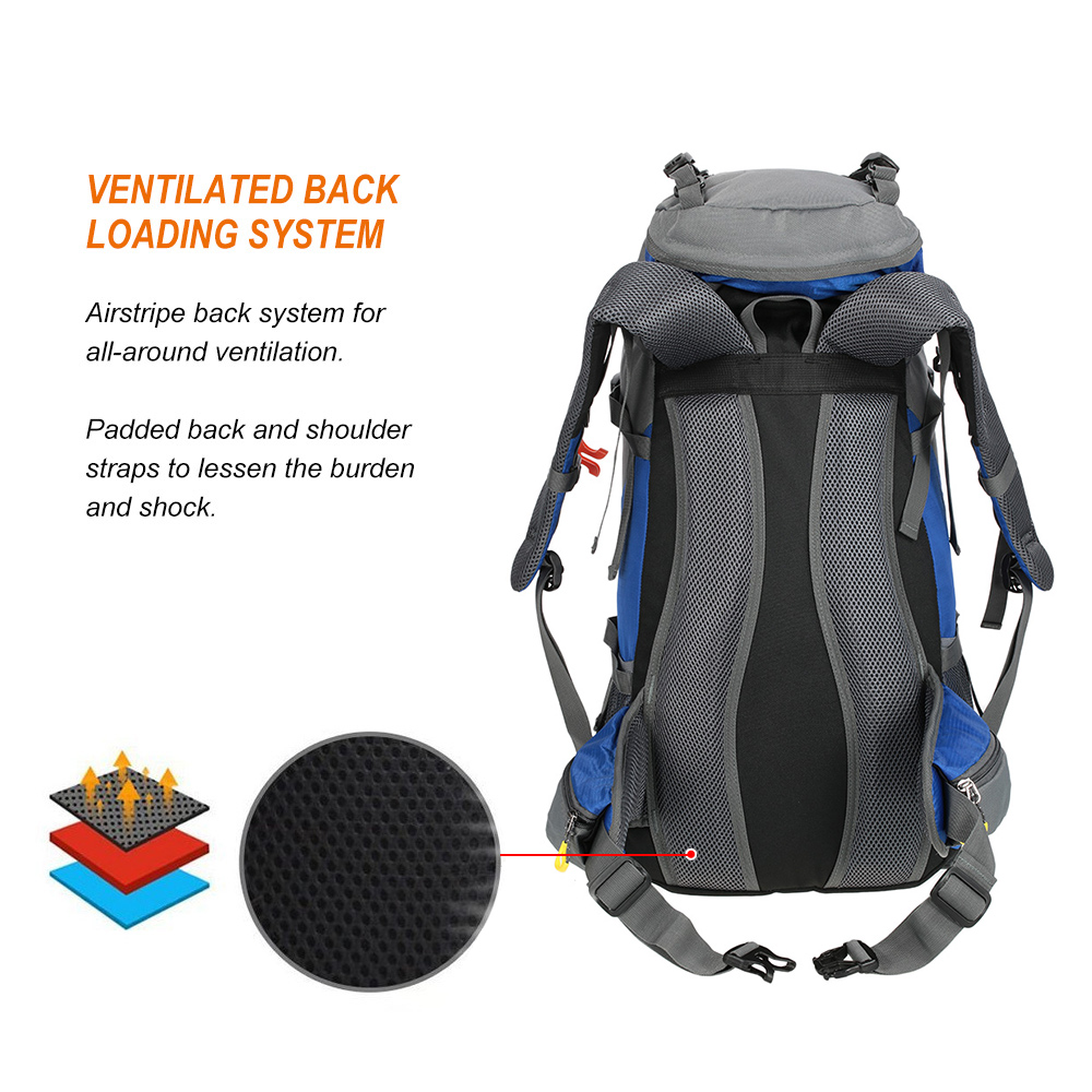 Lixada 50L Large Waterproof Tr - Hiking Backpack Waterproof ulasan dan harga